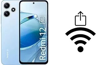 Como gerar um código QR com a senha Wifi em um Xiaomi Redmi 12 5G