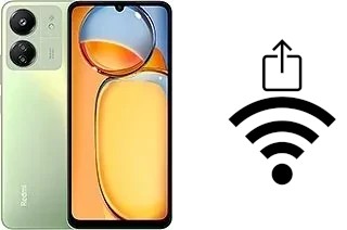 Como gerar um código QR com a senha Wifi em um Xiaomi Redmi 13C