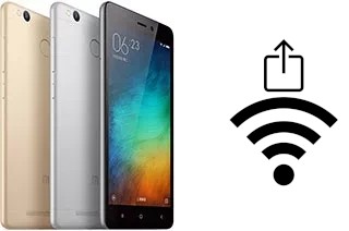 Como gerar um código QR com a senha Wifi em um Xiaomi Redmi 3 Pro