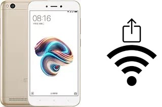 Como gerar um código QR com a senha Wifi em um Xiaomi Redmi 5A