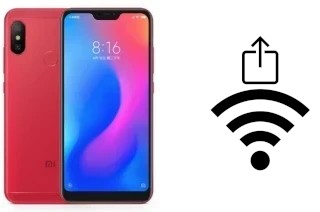 Como gerar um código QR com a senha Wifi em um Xiaomi Redmi 6 Pro