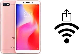 Como gerar um código QR com a senha Wifi em um Xiaomi Redmi 6A