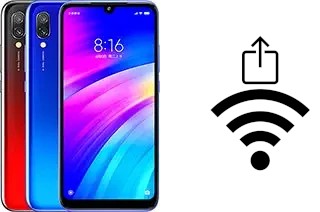 Como gerar um código QR com a senha Wifi em um Xiaomi Redmi 7