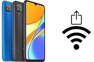 Como gerar um código QR com a senha Wifi em um Xiaomi Redmi 9C NFC