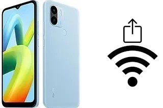 Como gerar um código QR com a senha Wifi em um Xiaomi Redmi A1+