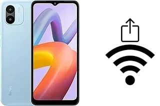 Como gerar um código QR com a senha Wifi em um Xiaomi Redmi A2