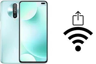 Como gerar um código QR com a senha Wifi em um Xiaomi Redmi K30 5G Racing