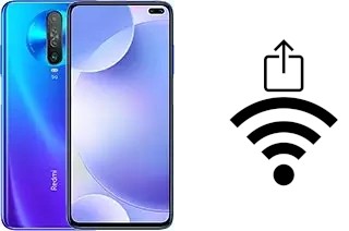 Como gerar um código QR com a senha Wifi em um Xiaomi Redmi K30 5G