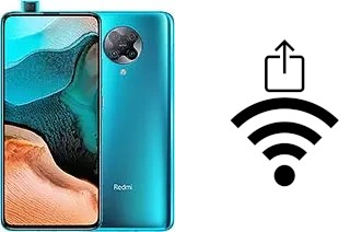 Como gerar um código QR com a senha Wifi em um Xiaomi Redmi K30 Pro