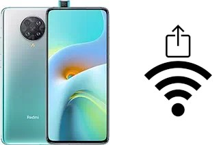 Como gerar um código QR com a senha Wifi em um Xiaomi Redmi K30 Ultra