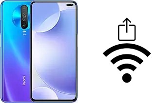 Como gerar um código QR com a senha Wifi em um Xiaomi Redmi K30i 5G