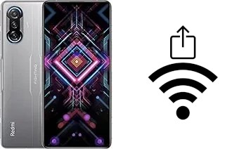 Como gerar um código QR com a senha Wifi em um Xiaomi Redmi K40 Gaming