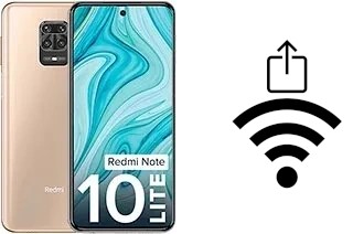 Como gerar um código QR com a senha Wifi em um Xiaomi Redmi Note 10 Lite