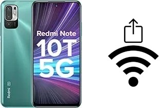 Como gerar um código QR com a senha Wifi em um Xiaomi Redmi Note 10T 5G