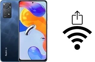 Como gerar um código QR com a senha Wifi em um Xiaomi Redmi Note 11 Pro 5G