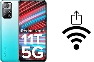 Como gerar um código QR com a senha Wifi em um Xiaomi Redmi Note 11T 5G