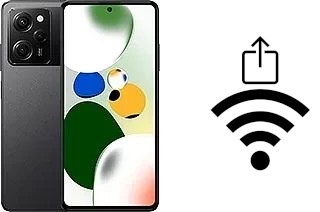 Como gerar um código QR com a senha Wifi em um Xiaomi Redmi Note 12 Pro Speed