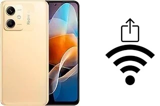 Como gerar um código QR com a senha Wifi em um Xiaomi Redmi Note 12R Pro