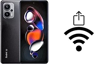 Como gerar um código QR com a senha Wifi em um Xiaomi Redmi Note 12T Pro