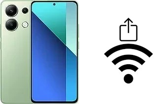 Como gerar um código QR com a senha Wifi em um Xiaomi Redmi Note 13 4G