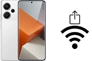 Como gerar um código QR com a senha Wifi em um Xiaomi Redmi Note 13 Pro+