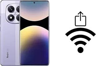 Como gerar um código QR com a senha Wifi em um Xiaomi Redmi Note 14 Pro 5G