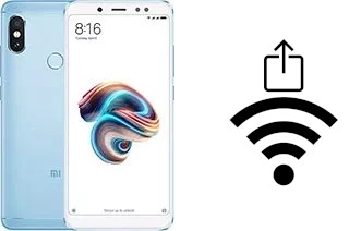 Como gerar um código QR com a senha Wifi em um Xiaomi Redmi Note 5 Pro