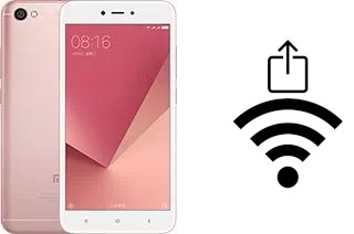 Como gerar um código QR com a senha Wifi em um Xiaomi Redmi Y1 Lite