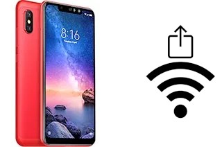 Como gerar um código QR com a senha Wifi em um Xiaomi Redmi Note 6 Pro