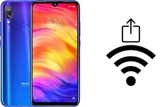 Como gerar um código QR com a senha Wifi em um Xiaomi Redmi Note 7 Pro