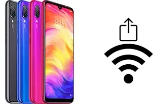 Como gerar um código QR com a senha Wifi em um Xiaomi Redmi Note 7