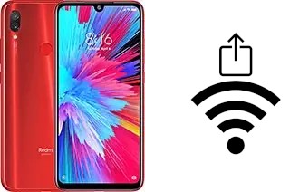 Como gerar um código QR com a senha Wifi em um Xiaomi Redmi Note 7S