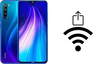 Como gerar um código QR com a senha Wifi em um Xiaomi Redmi Note 8