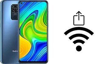 Como gerar um código QR com a senha Wifi em um Xiaomi Redmi Note 9