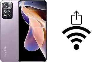 Como gerar um código QR com a senha Wifi em um Xiaomi Redmi Note 11 Pro