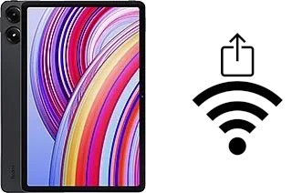 Como gerar um código QR com a senha Wifi em um Xiaomi Redmi Pad Pro 5G