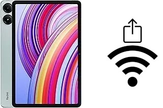 Como gerar um código QR com a senha Wifi em um Xiaomi Redmi Pad Pro