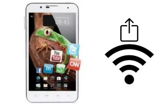 Como gerar um código QR com a senha Wifi em um Yarvik ingenia Horizon SMP50-201