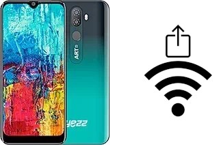 Como gerar um código QR com a senha Wifi em um Yezz Art 1