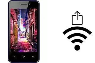 Como gerar um código QR com a senha Wifi em um Yezz GO 1