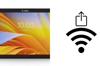 Como gerar um código QR com a senha Wifi em um Zebra ET4x 10