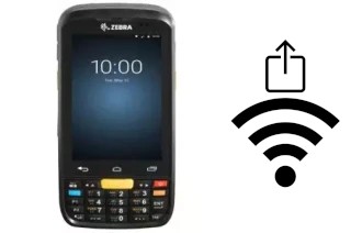 Como gerar um código QR com a senha Wifi em um Zebra MC36