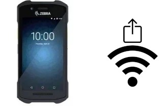 Como gerar um código QR com a senha Wifi em um Zebra TC21