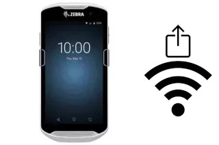 Como gerar um código QR com a senha Wifi em um Zebra TC56