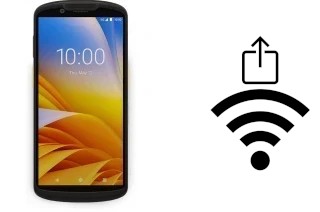 Como gerar um código QR com a senha Wifi em um Zebra TC58