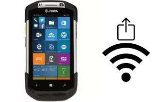 Como gerar um código QR com a senha Wifi em um Zebra TC70X