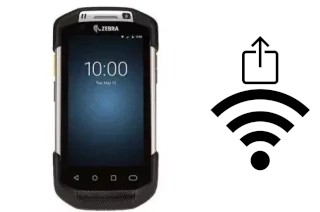 Como gerar um código QR com a senha Wifi em um Zebra TC75