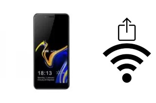 Como gerar um código QR com a senha Wifi em um ZH-K Mobile Intense 3