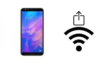 Como gerar um código QR com a senha Wifi em um ZH-K Mobile Intense Hype