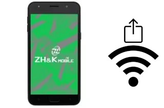 Como gerar um código QR com a senha Wifi em um ZH-K Mobile Odyssey Victory